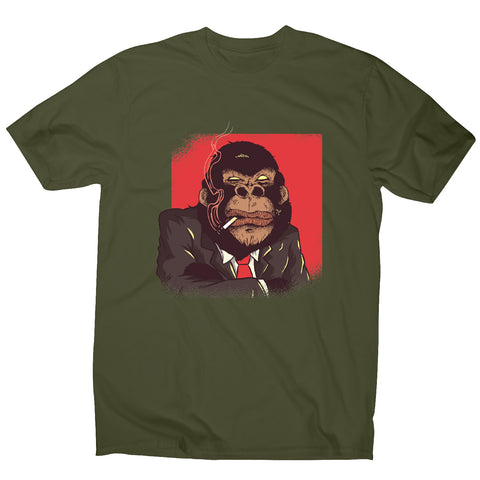 Gorilla boss - illustration men's t-shirt - Graphic Gear