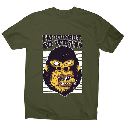 Gorilla hungry - illustration men's t-shirt - Graphic Gear