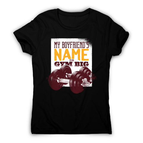 Gym big boyfriend - women's t-shirt - Graphic Gear