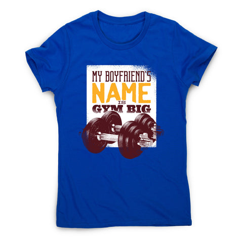 Gym big boyfriend - women's t-shirt - Graphic Gear