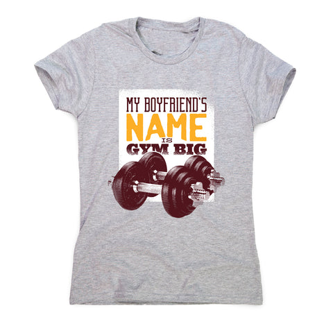 Gym big boyfriend - women's t-shirt - Graphic Gear