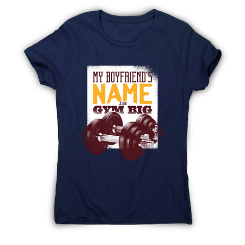 Gym big boyfriend - women's t-shirt - Graphic Gear