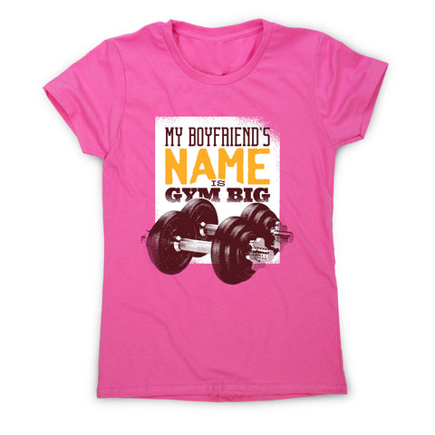 Gym big boyfriend - women's t-shirt - Graphic Gear