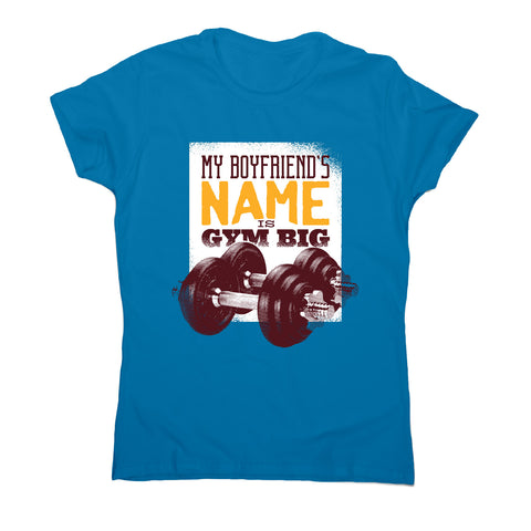 Gym big boyfriend - women's t-shirt - Graphic Gear
