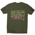 Good Moms Say Bad Words men's t-shirt Military Green