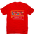 Good Moms Say Bad Words men's t-shirt Red