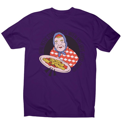Good sarma men's t-shirt Purple