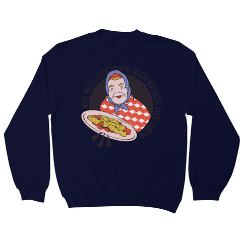 Good sarma sweatshirt Navy