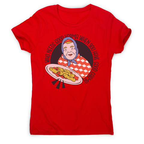 Good sarma women's t-shirt Red