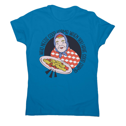 Good sarma women's t-shirt Sapphire