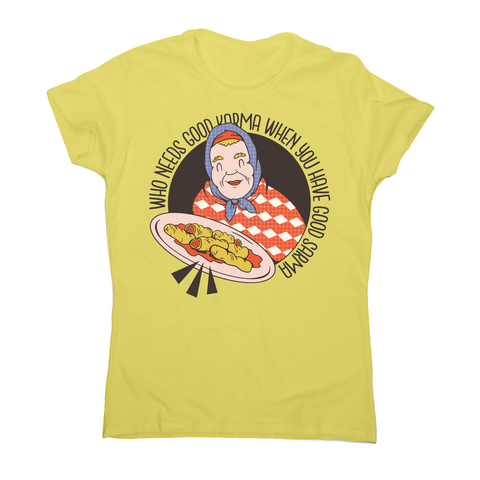 Good sarma women's t-shirt Yellow