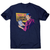 Graphic designer funny men's t-shirt Navy