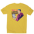 Graphic designer funny men's t-shirt Yellow
