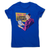 Graphic designer funny women's t-shirt Blue