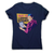 Graphic designer funny women's t-shirt Navy