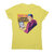 Graphic designer funny women's t-shirt Yellow