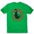 Guns llama men's t-shirt Green