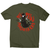 Guns llama men's t-shirt Military Green
