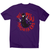 Guns llama men's t-shirt Purple