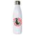 Guns llama water bottle stainless steel reusable White
