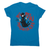 Guns llama women's t-shirt Sapphire