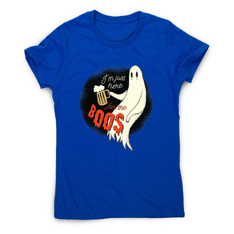 Halloween drinking ghost funny - women's t-shirt - Graphic Gear