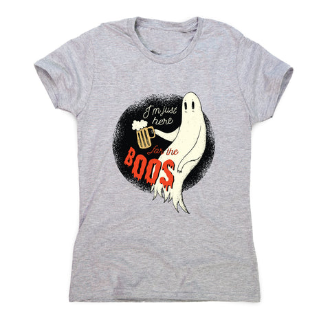 Halloween drinking ghost funny - women's t-shirt - Graphic Gear