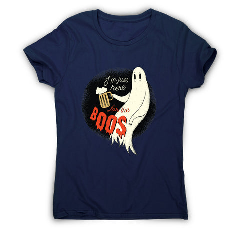 Halloween drinking ghost funny - women's t-shirt - Graphic Gear