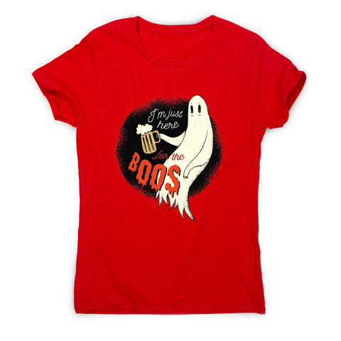 Halloween drinking ghost funny - women's t-shirt - Graphic Gear
