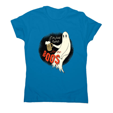 Halloween drinking ghost funny - women's t-shirt - Graphic Gear