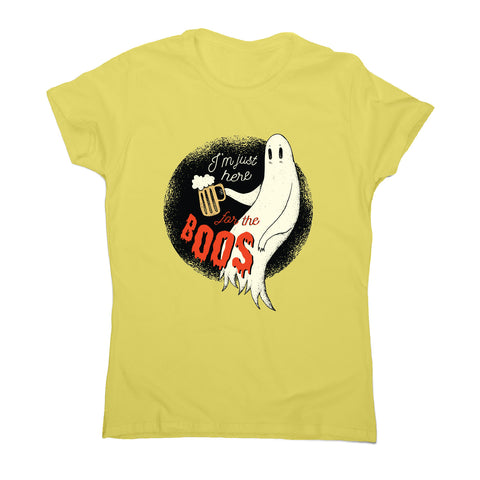 Halloween drinking ghost funny - women's t-shirt - Graphic Gear