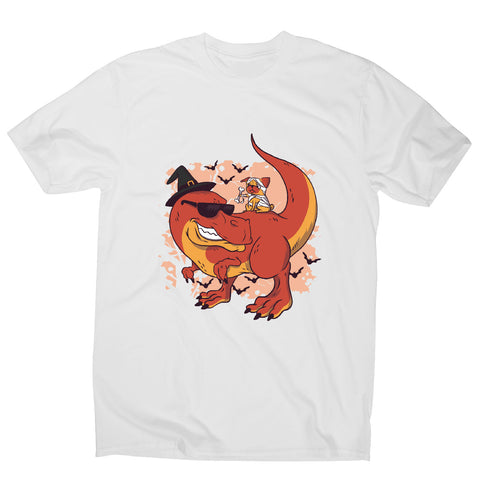 Halloween pug and dinosaur - funny halloween men's t-shirt - Graphic Gear