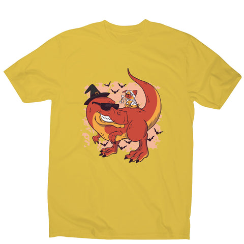 Halloween pug and dinosaur - funny halloween men's t-shirt - Graphic Gear