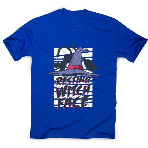 Halloween resting witch face - men's t-shirt - Graphic Gear