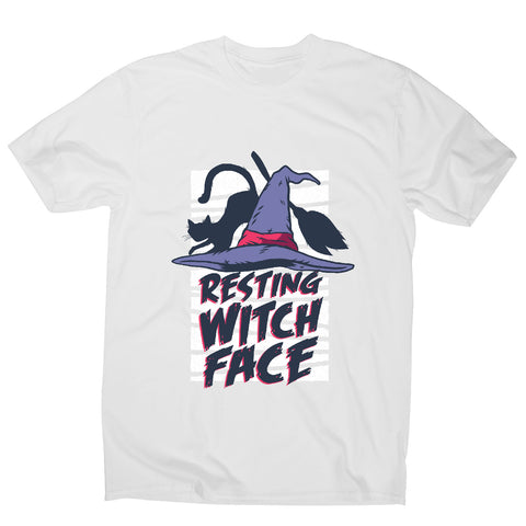 Halloween resting witch face - men's t-shirt - Graphic Gear