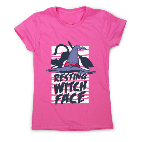 Halloween resting witch face - women's t-shirt - Graphic Gear