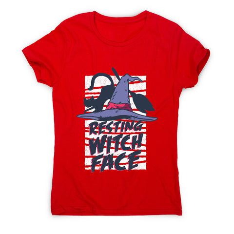 Halloween resting witch face - women's t-shirt - Graphic Gear