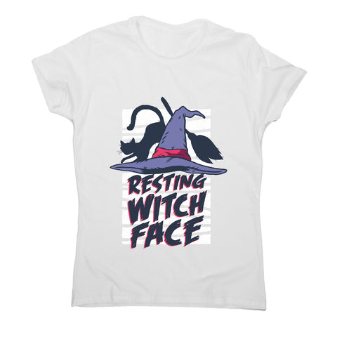 Halloween resting witch face - women's t-shirt - Graphic Gear