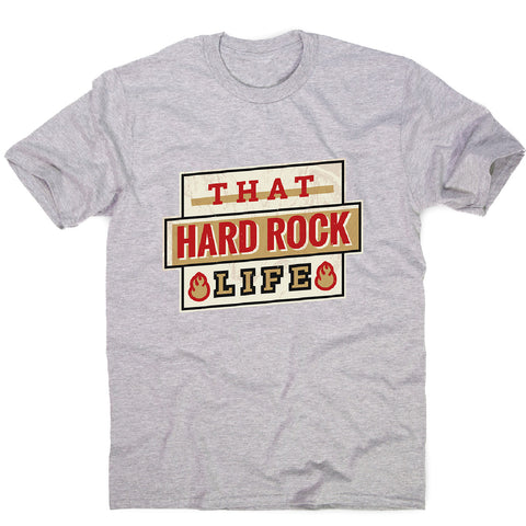 Hard rock life - men's music festival t-shirt - Graphic Gear