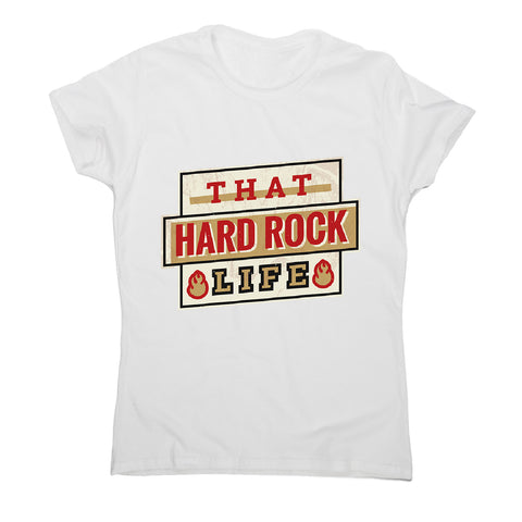 Hard rock life - women's music festival t-shirt - Graphic Gear