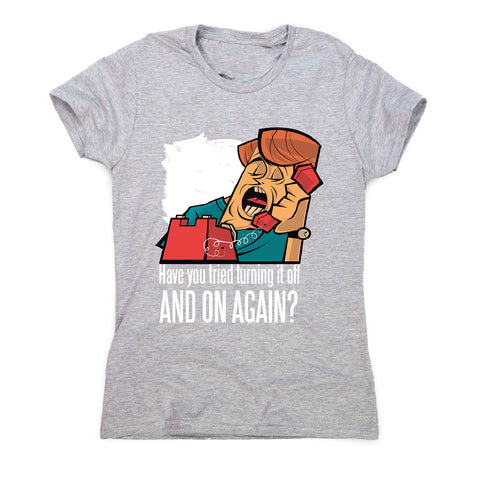 Have you tried - women's funny premium t-shirt - Graphic Gear
