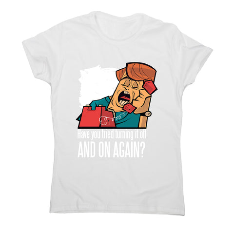 Have you tried - women's funny premium t-shirt - Graphic Gear