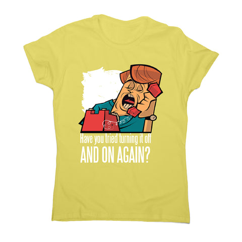 Have you tried - women's funny premium t-shirt - Graphic Gear