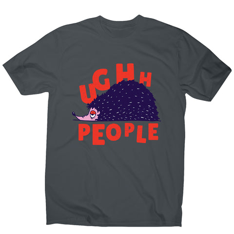 Hedgehog quote - men's funny premium t-shirt - Graphic Gear