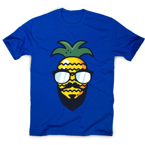 Hipster pineapple - men's funny premium t-shirt - Graphic Gear