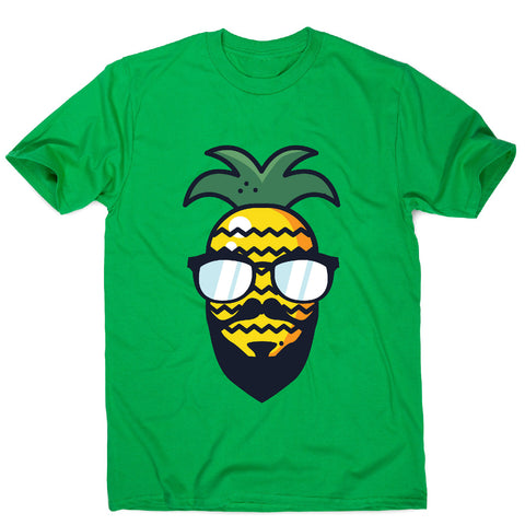 Hipster pineapple - men's funny premium t-shirt - Graphic Gear