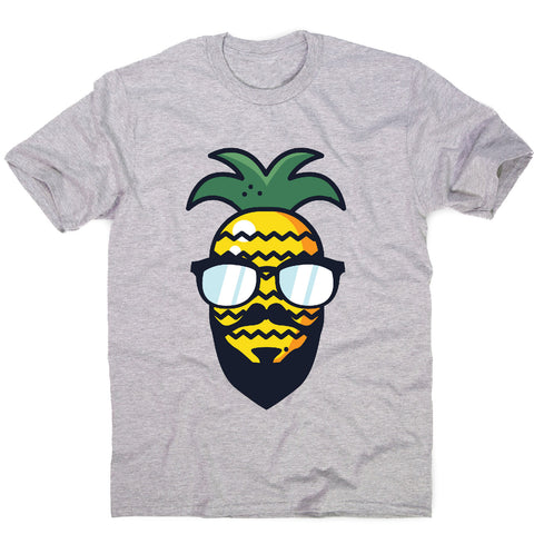 Hipster pineapple - men's funny premium t-shirt - Graphic Gear