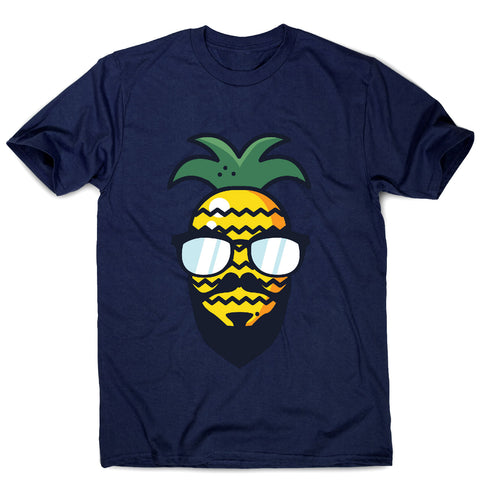 Hipster pineapple - men's funny premium t-shirt - Graphic Gear