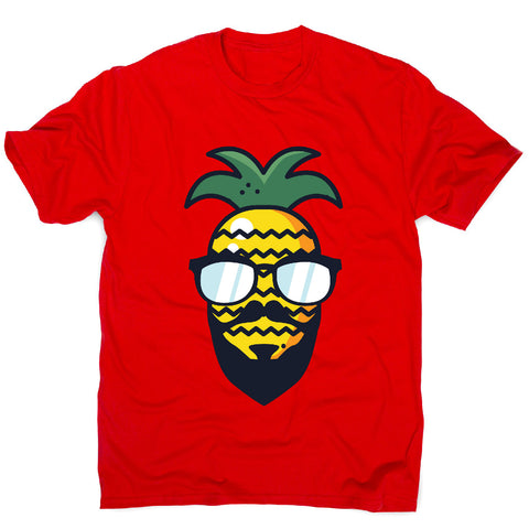 Hipster pineapple - men's funny premium t-shirt - Graphic Gear