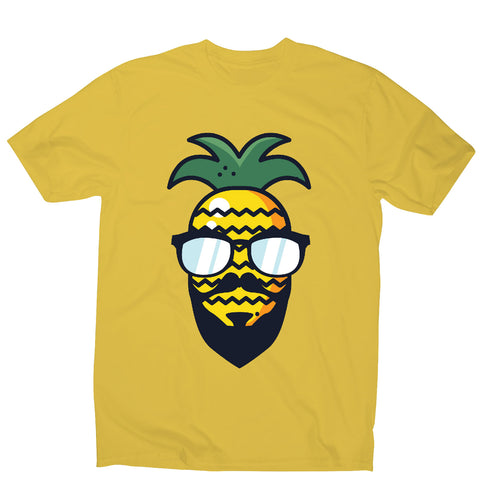 Hipster pineapple - men's funny premium t-shirt - Graphic Gear